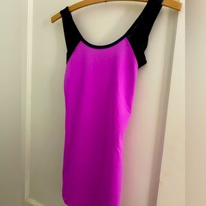 FILA purple work out tang top size S